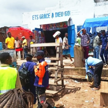 evacuation-blvd-Lumumba-tshikapa Kanzala Bukalanga opération d'évacuation du blvd Lumumba à Tshikapa
