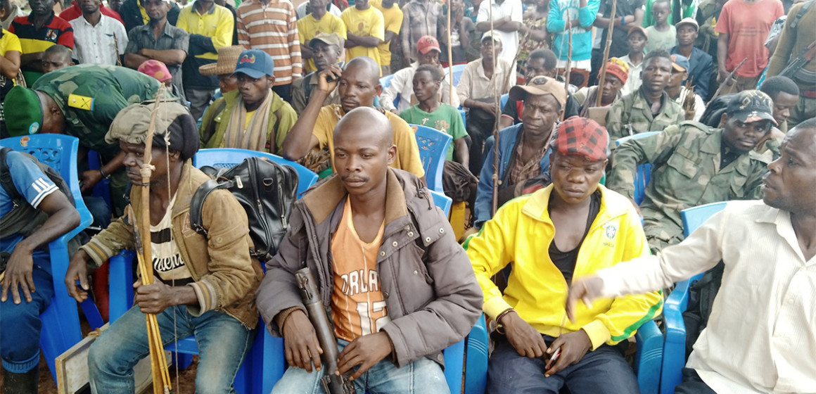 Miliciens Twa du Tanganyika