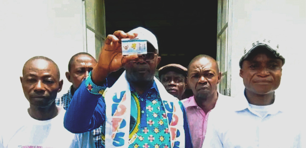 Robert Bope, membre de l'UDPS