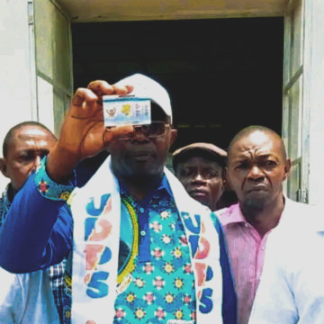 Robert Bope, membre de l'UDPS