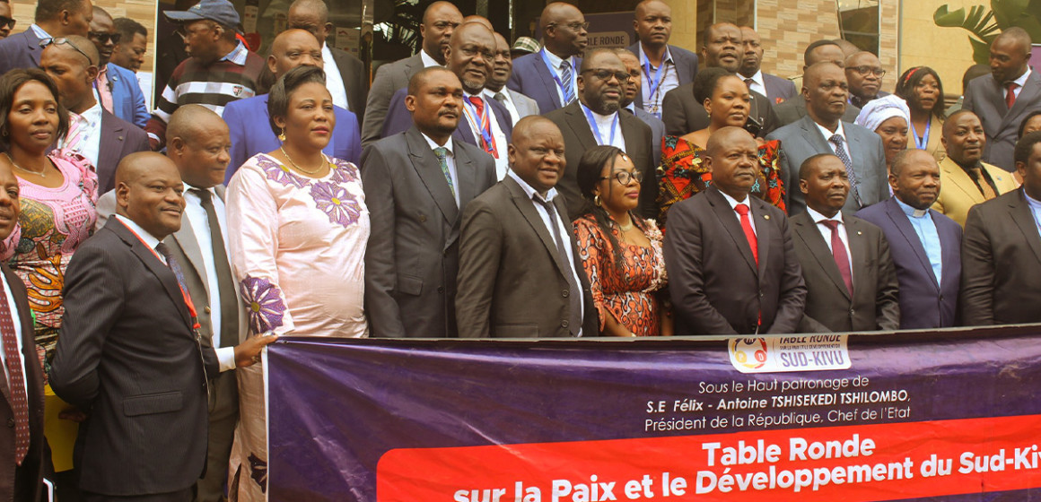 Table ronde sur la paix et le développement du Sud-Kivu