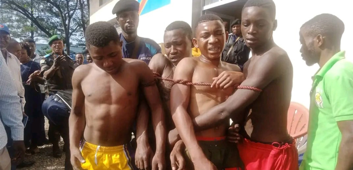 Bandits arrêtés à Goma