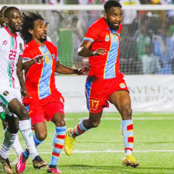 Cédric Bakambu attaquant des Léopards