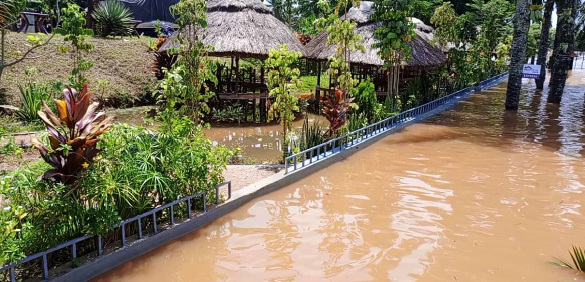 Inondation causée par les rivières Kasai et Tshikapa