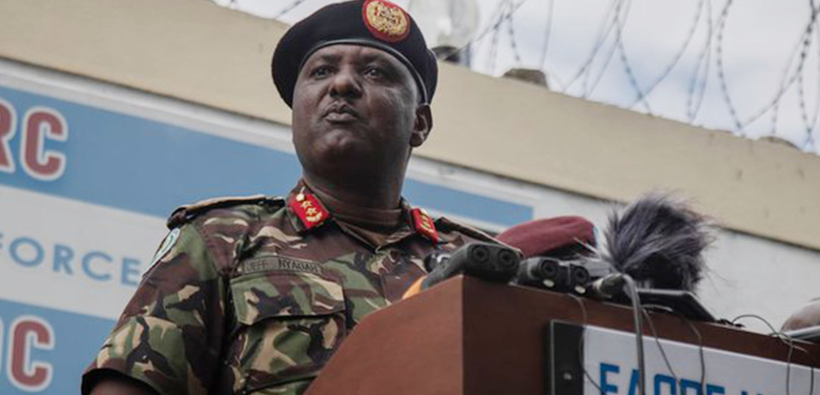 Général Jeff Nyagah de l'EAC