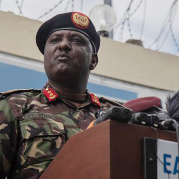 Général Jeff Nyagah de l'EAC