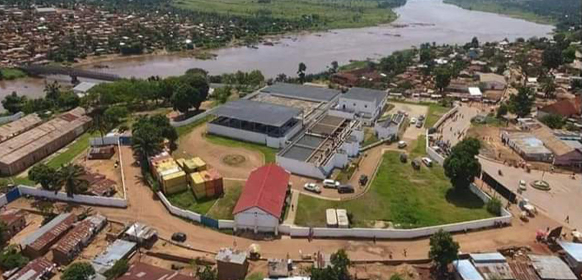 Tshikapa, vue aérienne