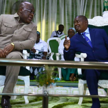 Félix Tshisekedi et Simon Kimbangu Kiangani