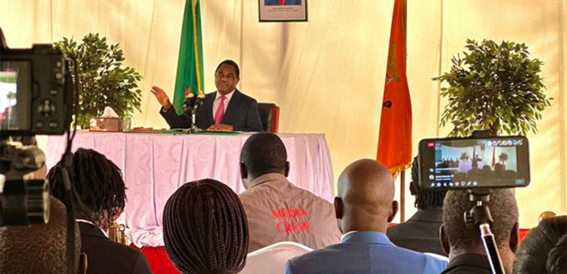 Hakainde-Hichilema Hakainde Hichilema président de la Zambie