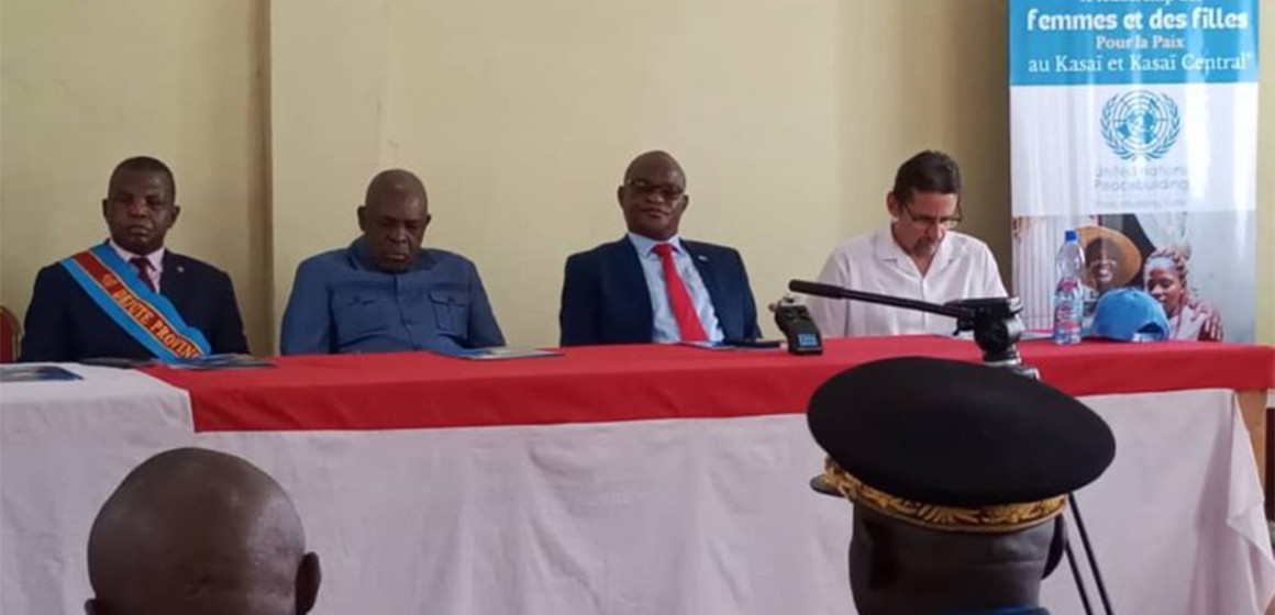 Ambassadeurs américain et européens au Kasai