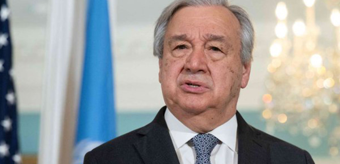 Antonio Gutterres Secrétaire général des NAtions Unies
