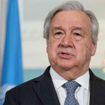 Antonio Gutterres Secrétaire général des NAtions Unies
