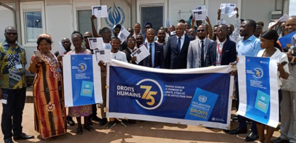 Campagne sur la déclaration des droits de l'homme à Tshikapa