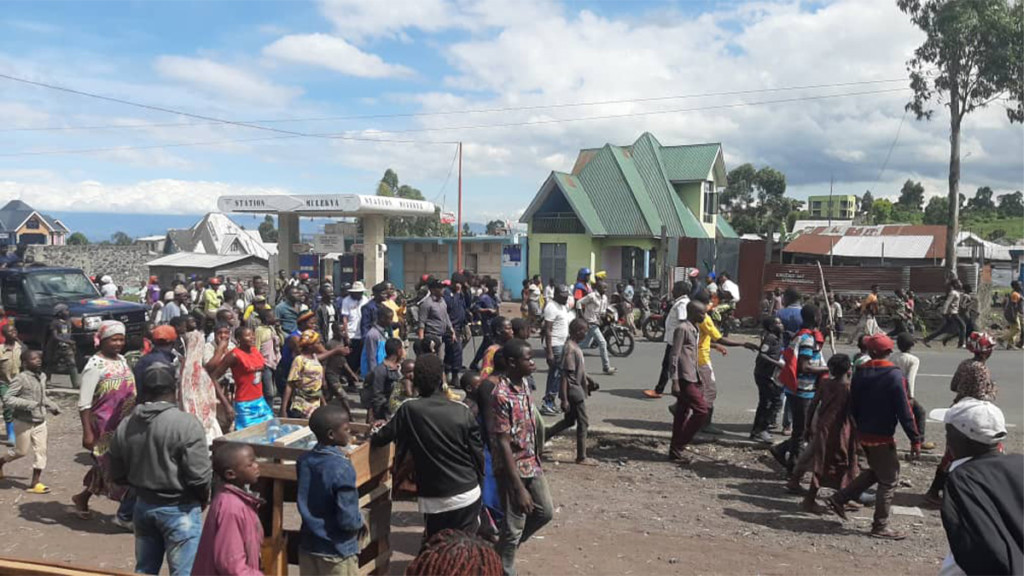 Déplacés de guerre de Bushagara