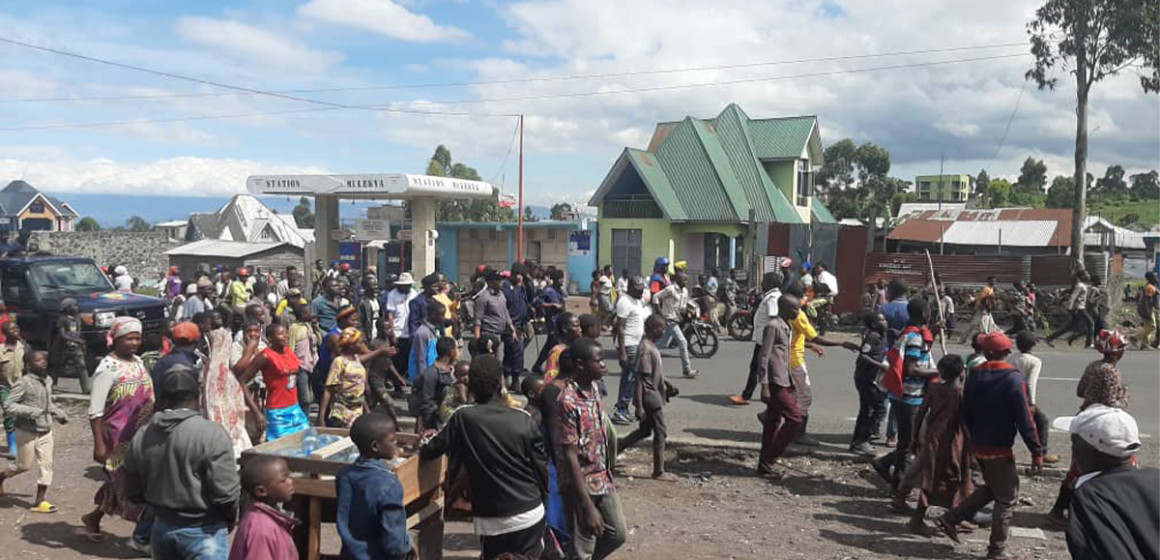 Déplacés de guerre de Bushagara