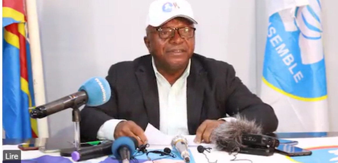 Dieudonné Bolengetenge SG d'Ensemble pour la République