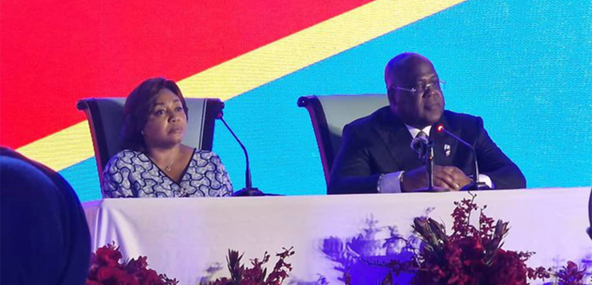 Félix Tshisekedin et Denise Nyakeru en Chine