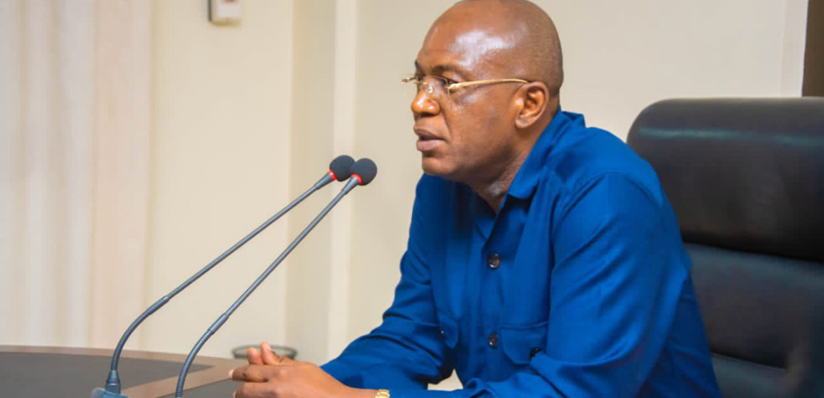 Gentiny Ngobila à ,la reunion avec l'opposition