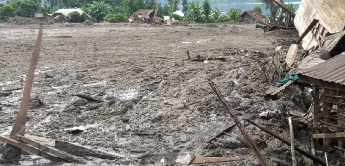 Inondations à Kalehe Sud-Kivu