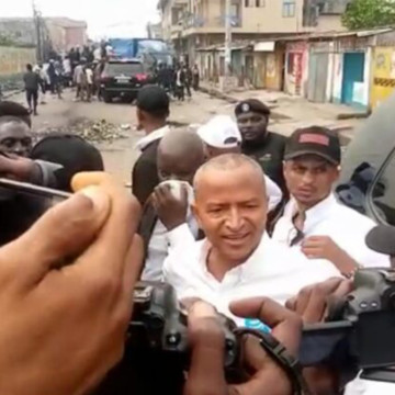 Moise Katumbi dénonce les balles tirées par la police