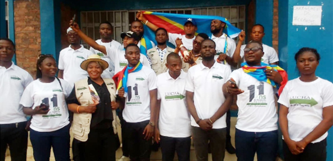 Membres de la LUCHA au Kasai