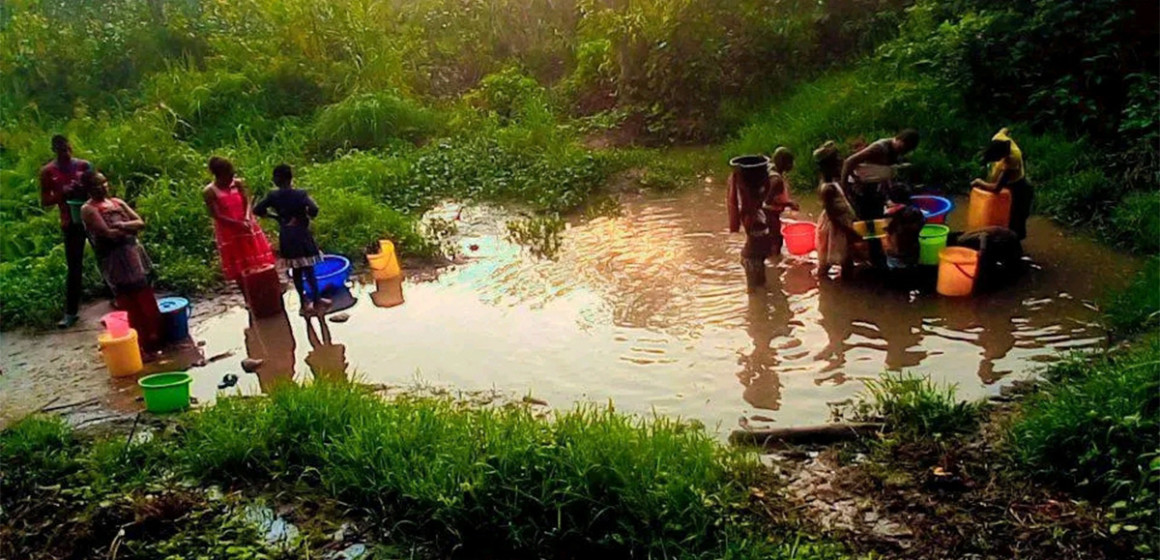 penurie-eau-kele Pénurie d'eau potable à Kele
