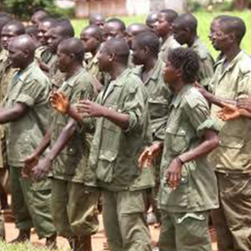 Soldats démobilisés