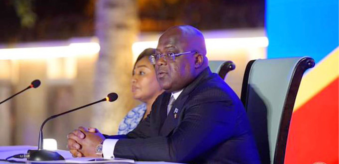 Félix Tshisekedi en Chine