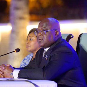 Félix Tshisekedi en Chine