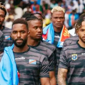 Joueurs des Léopards de la RDC