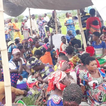 Déplacés internes au Tanganyika