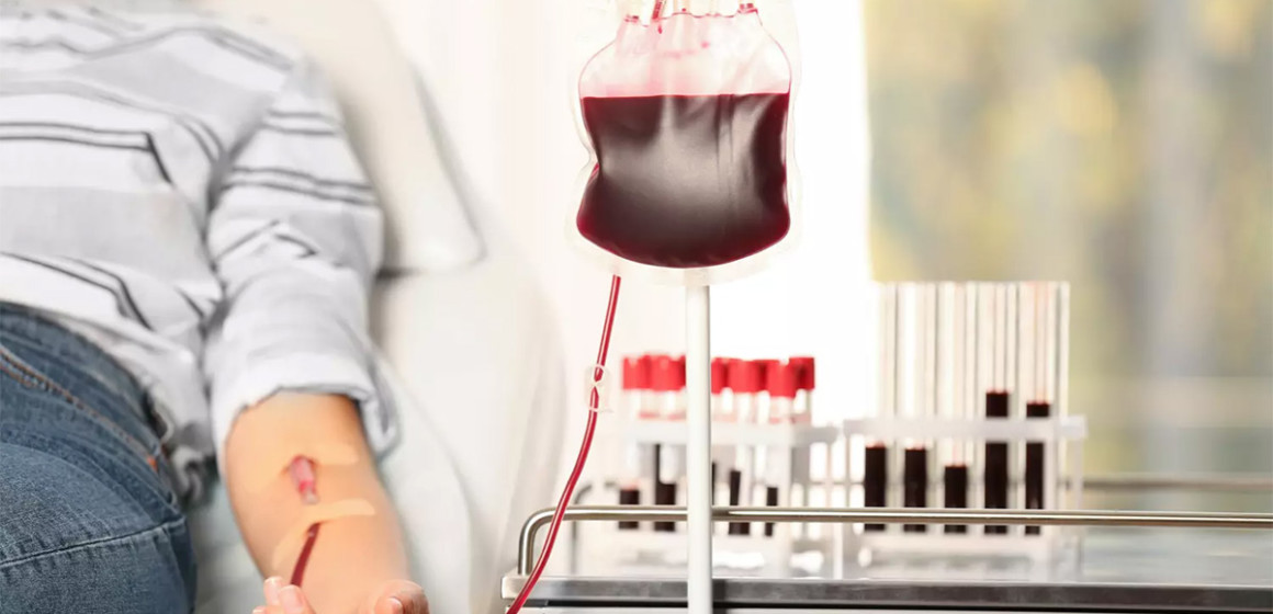 Don du sang pour la perfusion