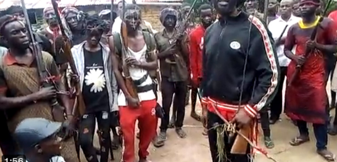 Eléments de la milice Mobondo