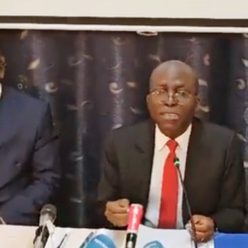 point-de-presse-matata Matata Ponyo sénateur et ancien Premier ministre