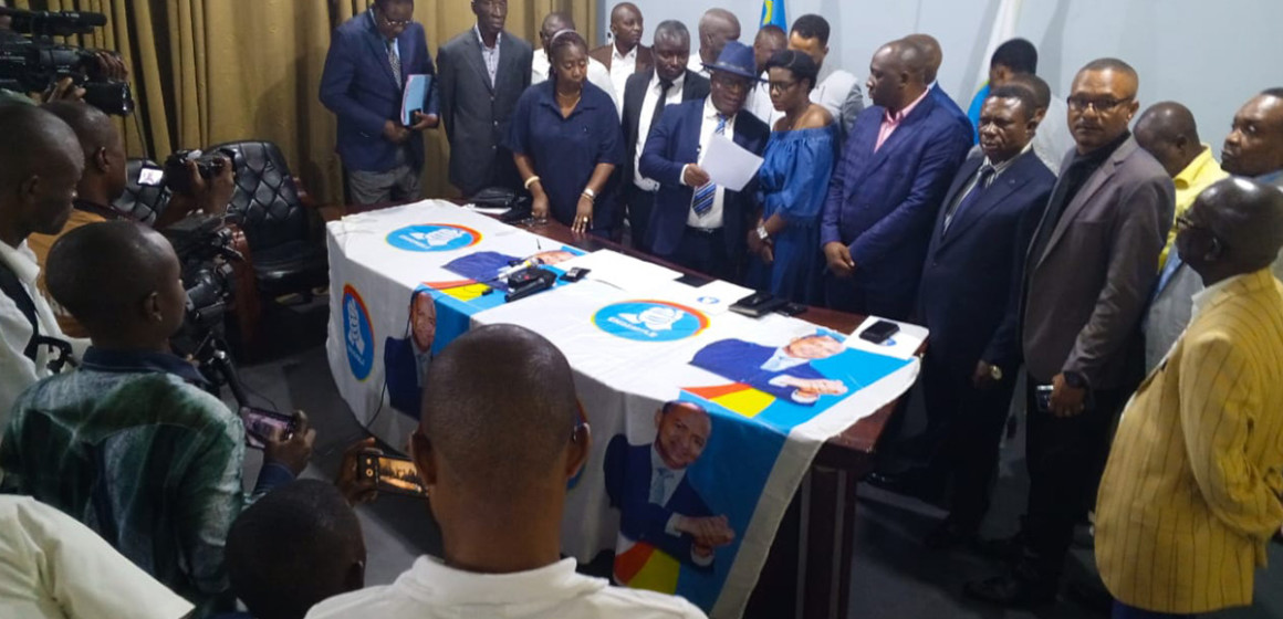 Ensemble pour la République en réunion après perquisition chez Moise Katumbi et Salomon Kalonda