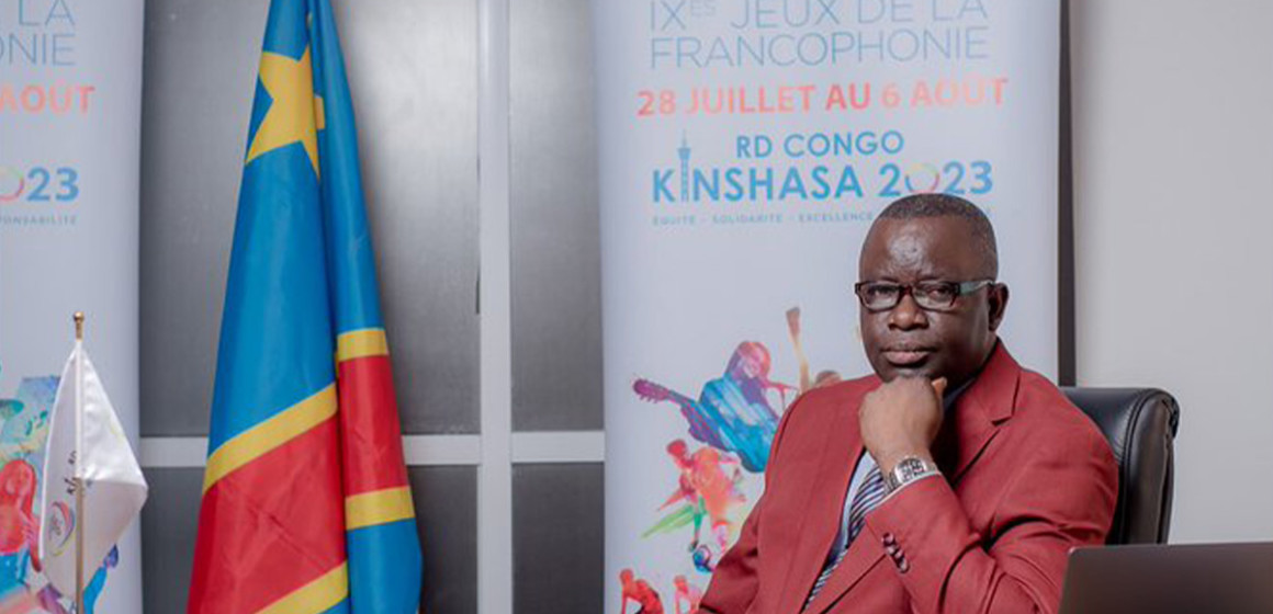 Isidore Kwanja président du comité d'organisation des 9èmes jeux de la Francophonie