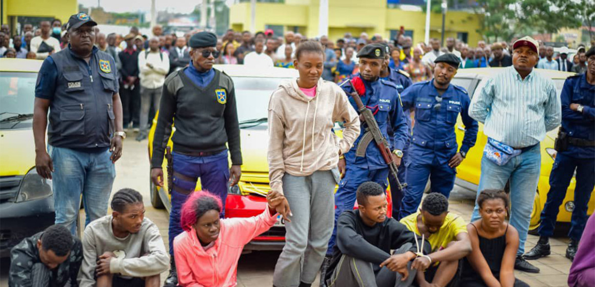 Kidnappeurs de Kinshasa arrêtés par la Police