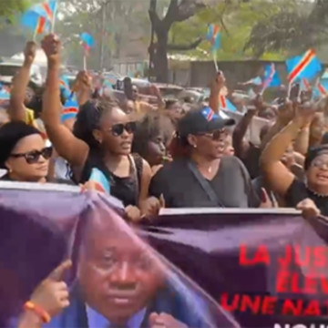 Sit-in de femmes à la MONUSCO