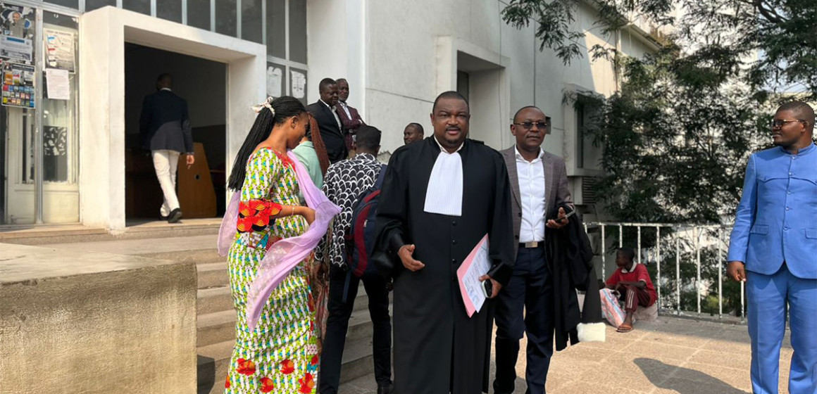 Dépôt de plainte de la famille Okende