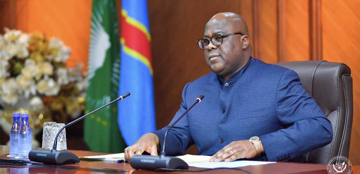 Félix Tshisekedi au conseil des ministres