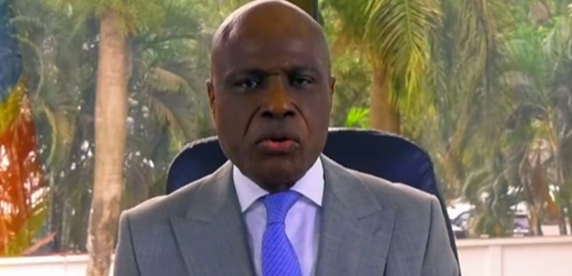 Martin Fayulu s'adressant à la nation