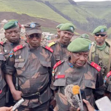 Le général Chirimwami à Mushaki