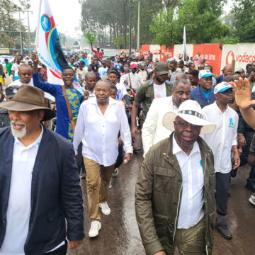 Moise Katumbi à Kikwit