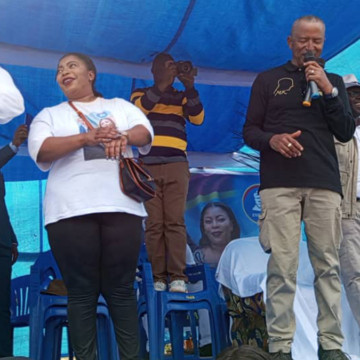 Moïse Katumbi à Bulungu