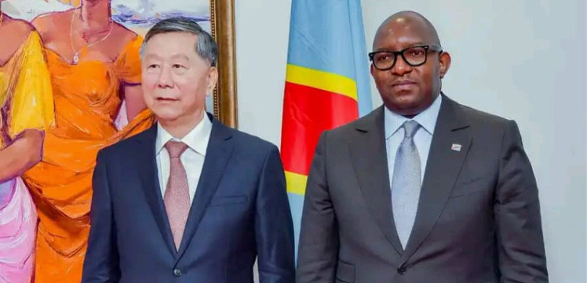 Sama Lukonde et Shang Fulin