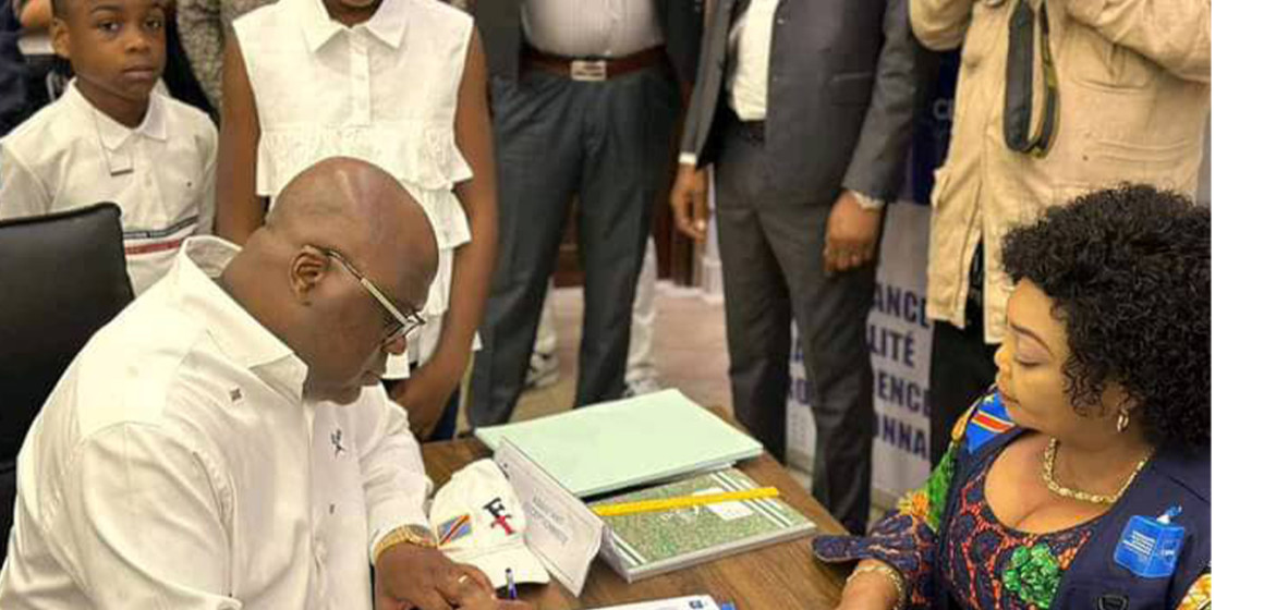 Félix Tshisekedi dépôt de candidature