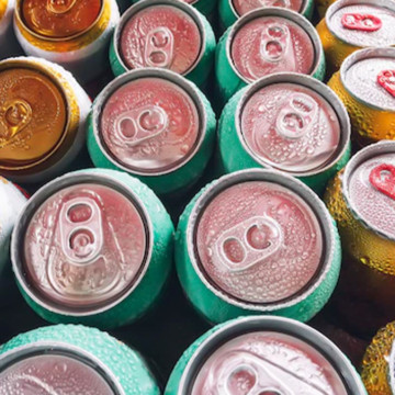 Canettes de bières