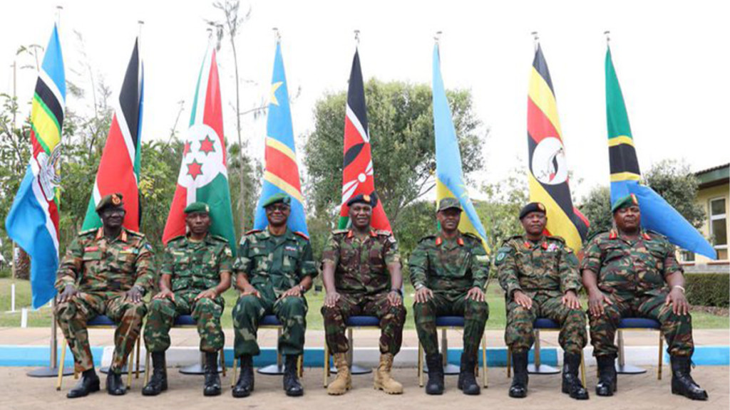 Chefs d'états-majors généraux des pays membres de l'EAC