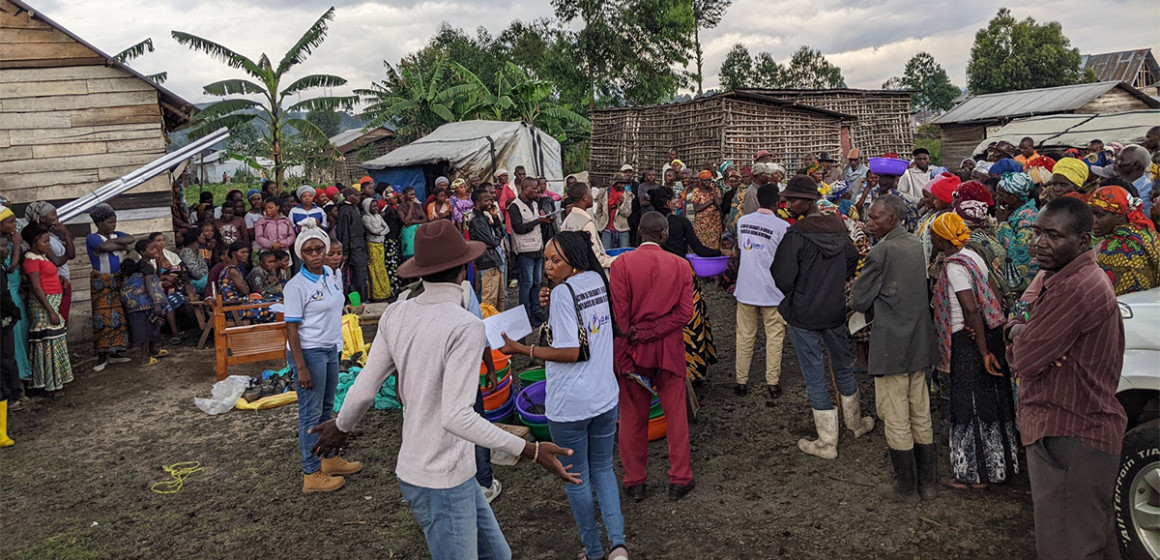 Déplacés de guerre au Nord-Kivu