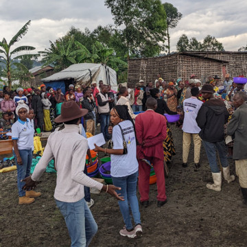 Déplacés de guerre au Nord-Kivu